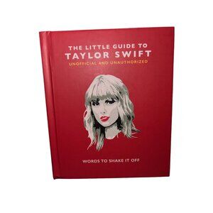 The‎ Little Guide To Taylor Swift Words To Shake It Off SM Red Hardcover Book